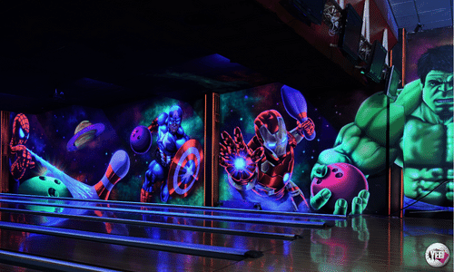 Decoration-Super-Heros-bowling-aix-en-provence